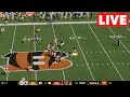 NFL LIVE🔴 Pittsburgh Steelers vs Cincinnati Bengals | Week 13 Full Game - 1st December 2024 NFL 25