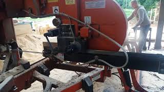 Wood mizer LT40 fast sawing oak