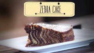 Zebra Cake | Eggless Dessert Cake Recipe | Beat Batter Bake With Priyanka