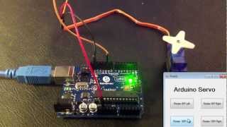 Arduino - Control Servo with Visual Basic