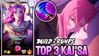 WILD RIFT KAI'SA - TOP 3 KAI'SA GAMEPLAY - CHALLENGER RANKED