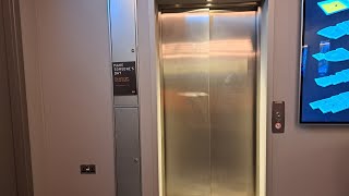 ThyssenKrupp Synergy BLUE Lift At Vue In London West End + ALMOST GETTING STUCK!!!!!