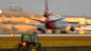 martinair MD11 takeoff use up 5 mile track.