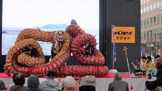 2021大分っ子神楽フェス　小池原子ども神楽『八雲払』その３