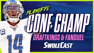 NFL CONFERENCE CHAMPIONSHIP DFS PICKS for DRAFTKINGS & FANDUEL