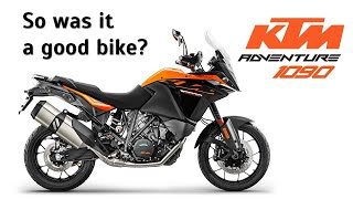 KTM 1090 Adventure Honest Review