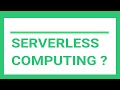 WHAT IS SERVERLESS COMPUTING TAMIL | SERVERLESS COMPUTING TUTORIAL | InterviewDOT