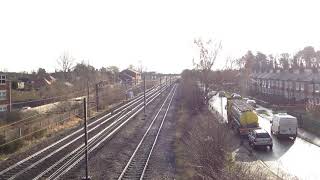 (HD) 60009 Union of South Africa arriving into Babworth 20/12/2017