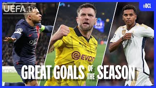 #UCL Great Goals of the Season | Mbappé, Füllkrug, Rodrygo
