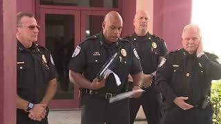 LIVE: Police in West Palm Beach arrest person accused of making threats towards officers