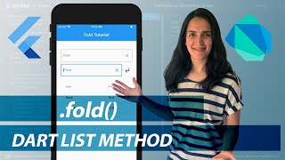 List Method .fold() in Dart and Flutter