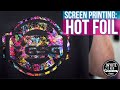 How to Screen Print Foil | White Ink Wednesday