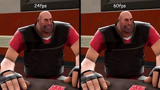 SFM FPS Comparison [24v30v60]