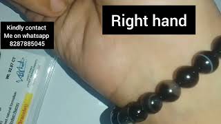 how to wear Sulemani hakik bracelet |black magic remove | negativity remove #sulemanihakik #reels