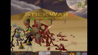 That's alot of wizards! Stick War 2 Realistic Mod Part 2