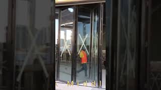 Sunflex middle east folding doors made in Germany