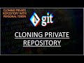 22. Cloning Private Repository from Github Using Personal Token