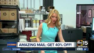Deal of the Day! Get a discount on your holiday cards at Amazing Mail!