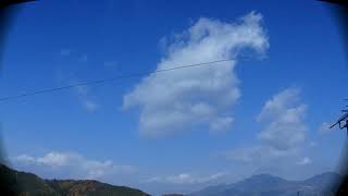 空のタイムラプス動画 2020年11月8日 (Sky Timelapse of Nagano, Japan, 8. Nov. 2020)