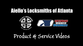 Aiello's Locksmiths - Simplex 3000 Changing the Combination