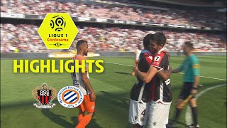 OGC Nice - Montpellier Hérault SC ( 1-0 ) - Highlights - (OGCN - MHSC) / 2017-18