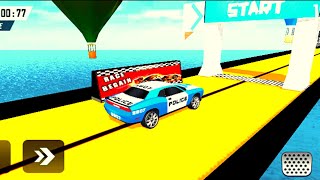 Car Games | Police Stunts Car Racing Games - 2 | Crazy Games