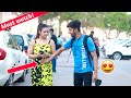 See what Happens after Touching Girl's Waist 😉 || Amazing Reactions || Saurabh singh