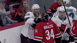 The Night Joe Thornton Murdered Petr Mrazek