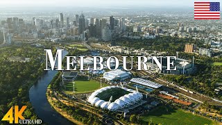 Melbourne, Australia 4K Ultra HD • Stunning Footage, Scenic Relaxation Film with Calming Music.