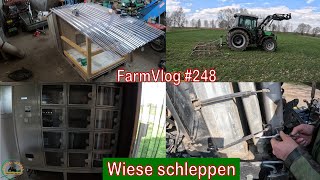 Farmvlog #248: Neuer Verkaufsautomat | Grünlandpflege | Hühnerhaus