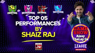 Top 5 Performance By Shaiz Raj In Game Show Aisay Chalay Ga Season 6 | Danish Taimoor Show