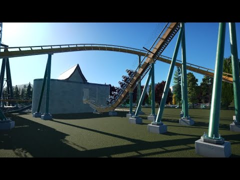 Planet Coaster #3 - B&M Floorless En Thematisering - Legendaria - YouTube