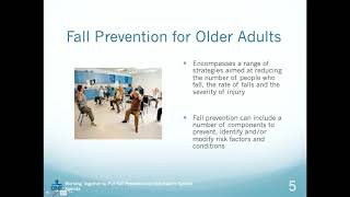 Webinar: Working together to put Fall Prevention on the health system agenda in Ontario