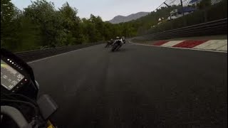 Ride 4 suzuki 1000 nurburgring 7minutes and 18 second lap first person battle for first