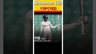 Shubman Gill 110*(152)Vs Bangladesh 2nd Odi Match🥀🌺India Win Status🤯🔥#cricket #viralshorts #shorts