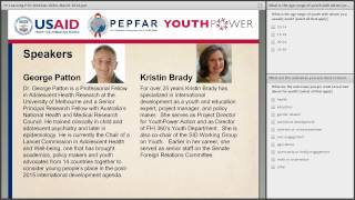 YouthPower Learning Webinar: Perspectives on Positive Youth Development (PYD)