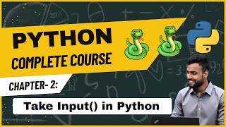 Taking User Input with input() Method – Python Course for Beginners (Chapter 2)
