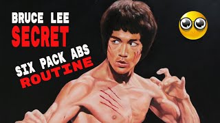 Bruce Lee's SECRET Six Pack ABS Exercise for Defined Stomach