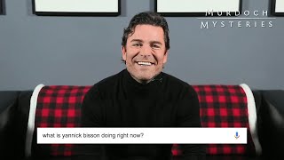 Murdoch Mysteries | Yannick Bisson Answers The Web's Most Searched Questions | Behind The Scenes