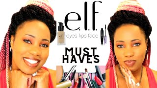 MAKEUP LOOK USING ELF PRODUCTS | DRUGSTORE | SHONTAY HARRELL