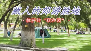 西藏本地人怎么郊游野餐？拉萨有个罗布林卡，相当于北京的颐和园