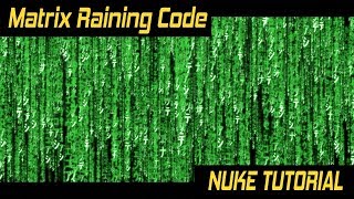 Nuke tutorial - Matrix Raining code