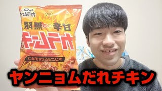 【カラムーチョ】 甘辛 ∞ 無限 ヤンニョムだれチキン味 食べてみた 【HikaruTV】