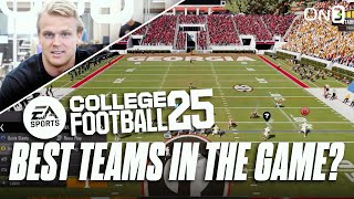 BEST Rated Teams In EA Sports College Football 25! | CFB 25 Projected Team Power Rankings