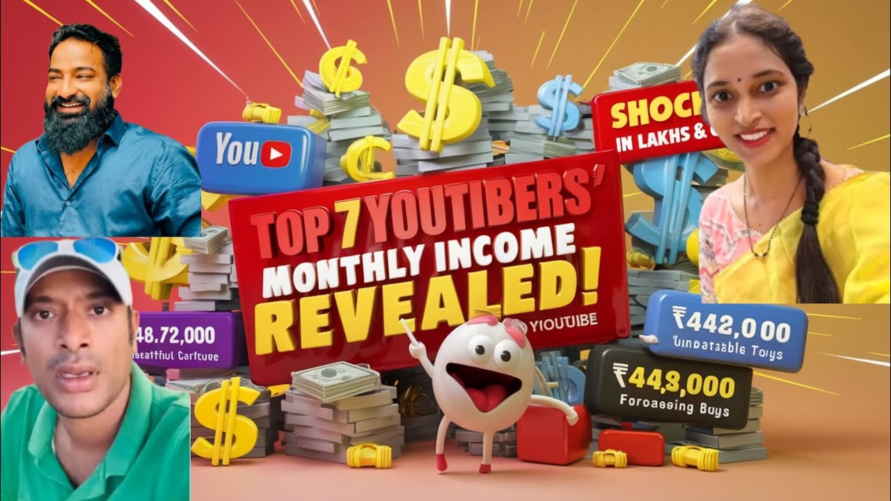 How Much Youtubers Actually Make Monthly Income Revealed Youtube