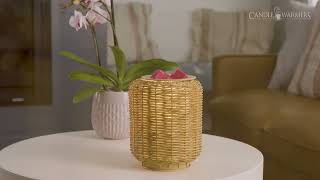 Wicker Lantern Illumination Wax Warmer by Candle Warmers Etc.