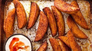 Seasoned Baked Potato Wedges