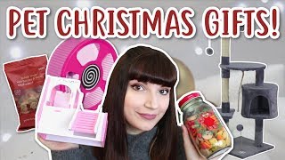 WHAT I GOT MY PETS FOR CHRISTMAS! | Pet supply haul