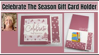 Celebrate  The  Season  Gift  Card  Holder