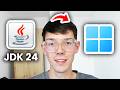 How To Install Java JDK 24 On Windows 11 - Full Guide
